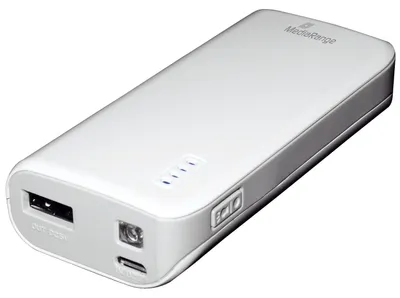 Produktbild von MediaRange Powerbank 5.200 mAh 5V inkl. Taschenlampe