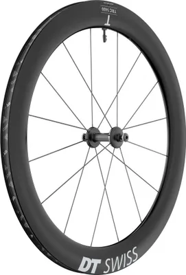 Immagine prodotto di Ruota DT Swiss TRC 1400 Dicut 62 622 x 62 mm Nero - carbonio aerodinamico...