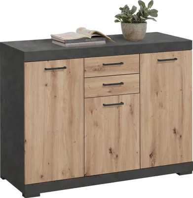 Image de Kommode in Artisan Eiche - 120x90x50cm (BxHxT)