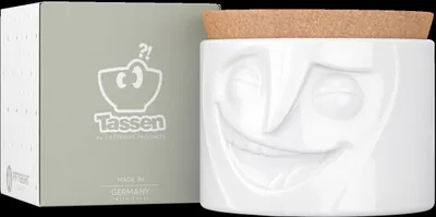 Immagine prodotto di Vaso di stoccaggio Fiftyeight Products da 900 ml - bianco brillante