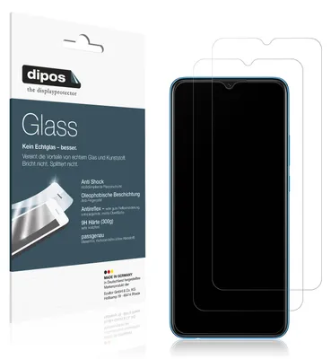 Obrázok produktu pre 1x ochranná fólia pre Oppo A16K matná - Anti-Shock 9H fólia dipos Glass plastové sklo