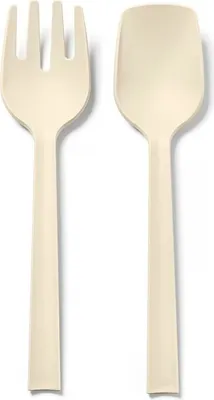 Produktbild von BLIM+ Paestum Salatbesteck / Salatgabel und Löffel 29,3 cm - Salatzubehör