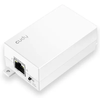 Produktbild von Cudy POE10, Gigabit Ethernet, 10,100,1000 Mbit/s, 10/100/1000, IEEE 802.3af, IEEE 802.3at, IEEE 802.3ab, IEEE 802.3u, IEEE 802.3i, IEEE 802.3x, Voll, Halb, Cat5, Cat5e, Cat6, Cat6+, Cat6a, Cat6e, Cat7, Cat7e, Cat8, Cat8.1