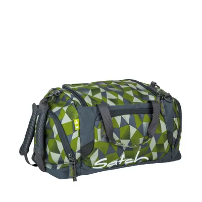 Produktbild von satch Sporttasche Sportbag Green Crush grün grau