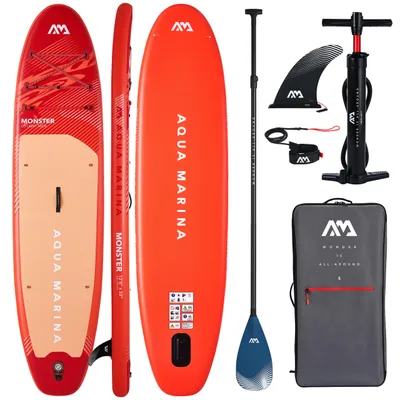 Produktbild von SUP Board Aqua Marina Monster 12'0" 2026 Sky Glider | 170 kg | Set inkl. Carbon Paddel
