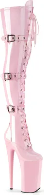 Produktbild von BEYOND-3028 Damen Boots von Pleaser, Rosa  , EU 39, US 9