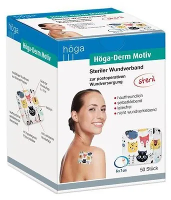 Immagine prodotto di Höga-Derm motivo sterile 6x7cm medicazione sterile per ferite 50 pz
