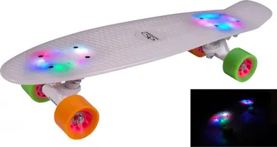 Produktbild von HUDORA Skateboard Retro Rainglow 22"