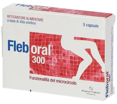 Immagine prodotto di Fleboral 300 5 Capsule