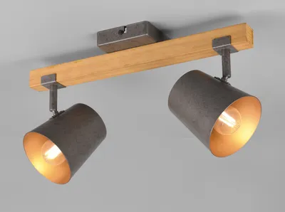 Produktbild von Trio Leuchten 2er Spot Bell nickel antik