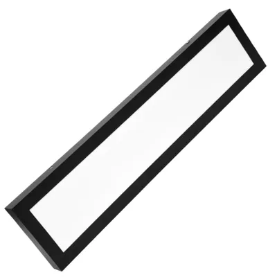 Obrázok produktu pre Ecolite Čierne LED stropné kancelárske svietidlo 60cm 18W TL1901-18W/CR