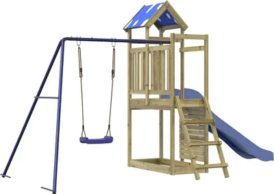 Produktbild von vidaXL Spielturm Imprägniertes Kiefernholz