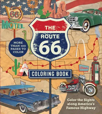 Produktbild von The Route 66 Coloring Book