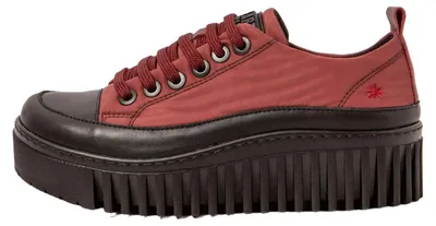 Image de Art Chaussures pour Femme 1518 NYLON BURDEOS-BLACK/BRIGHTON Couleur Rouge