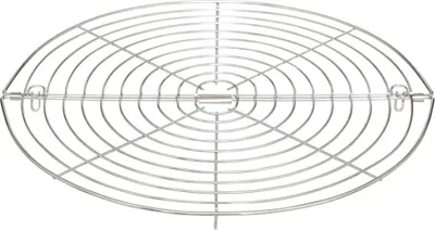 Produktbild von Gebäckklappe aus Stahl, Durchmesser 32 cm