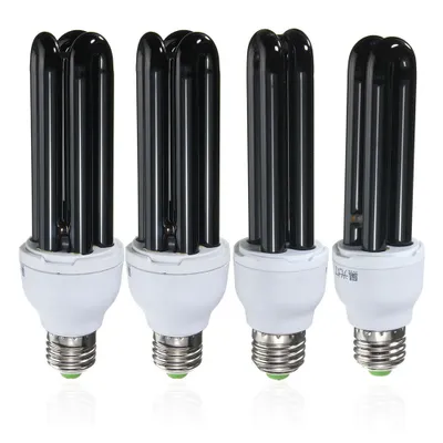 Produktbild von E27 220V gerades Rohr Schwarzlichtlampe UV-Falle UV-Härtungslampe Insektenfalle Glasmaterial