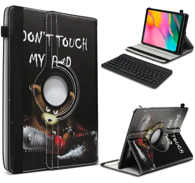 Produktbild von Hülle Tastatur Tasche für Samsung Galaxy Tab S11 S10 S9 FE Schutzhülle DrehbarFarbe 360 Uni:Motiv 3