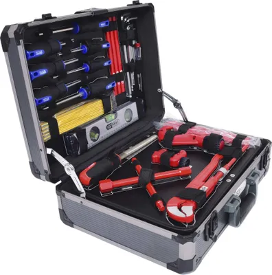 Immagine prodotto di KS Tools 1/4"+1/2" valigetta per utensili idraulici, 95 pezzi