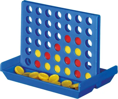 Produktbild von Vier Farben gewinnt Reisespiel 10x14 Vier in einer Reihe Gesellschaftsspiel BWI