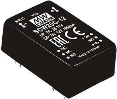 Immagine prodotto di MEAN WELL SCW20B-05 Alimentatore e convertitore di tensione 20 W (SCW20B-05)