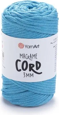 Zdjęcie produktu dla Yarn Art Macrame Cord 3 mm 85 m 763 Azure Sznurek