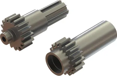 Produktbild von Arrma Metal Center Diff Outdrive Set (2)