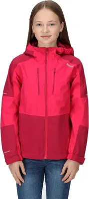 Produktbild von Regatta Highton V Outdoorjacke Kinder Wasserdicht mit versiegelten Nähten, Farbe:Pink, Kinder Größen:176