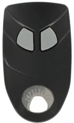 Immagine prodotto di Telecomando INTRATONE HF a 2 canali nero 09-0101/HTEL3-00, apriporta/apriporta garage, programmabile solo tramite Syndic, incl. Domobip Goodie