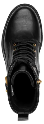 Produktbild von Tamaris Damen Stiefelette Combat Boot mit schöner Schnalle 1-25228-45, Größe:40 EU, Farbe:Schwarz