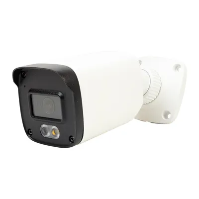 Imagen del producto de Cámara de videovigilancia PNI IP9441S4, 4MP, P2P, WDR, iluminación dual, ranura para microSD, 12V, PoE, IP67
