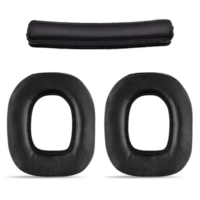 Produktbild von Logitech Gaming-Headset-Kopfpolster, Ersatz-Ohrpolster & Kopfbügelpolster, passend für Logitech Astro A40,A50 Gen3,Gen4 Kopfhörer(2pcs)