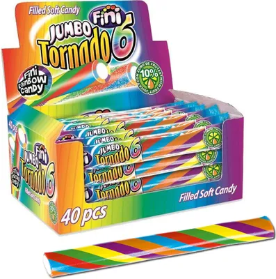Produktbild von Fini Jumbo Tornado 6 sauer 50g