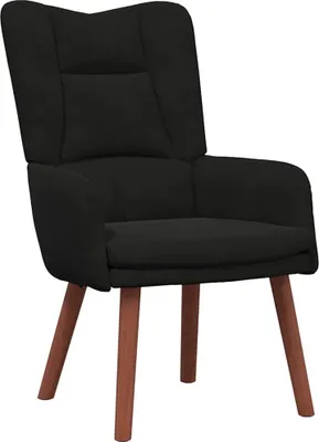 Zdjęcie produktu dla vidaXL Fotel czarny 63 x 67 x 94 cm aksamitny