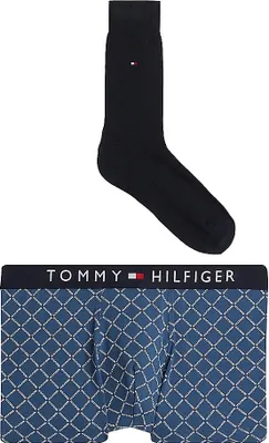 Produktbild von Herren-Set aus blauen Boxershorts und Socken Tommy Hilfiger-M