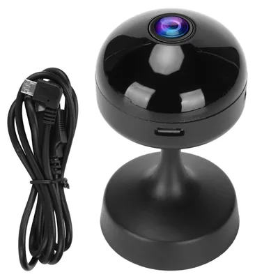 Image de Caméra de surveillance sans fil HD 720P, rechargeable, grand angle 150° avec détection de mouvement PIR et vision nocturne