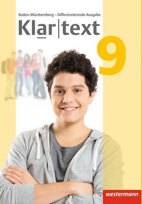 Produktbild von Klartext 9. Schulbuch. Differenzierende Ausgabe. Baden-Württemberg