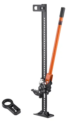 Obrázek produktu pro VEVOR Farmářský zvedák (výška 1075 mm) Terénní vysokozdvižný farmářský zvedák (nosnost 3,18 t) Terénní užitkový zvedák, nárazníkový zvedák Vysoce výkonné zvedáky s rozsahem zdvihu 130,1-929,6 mm pro traktorová vozidla