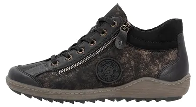 Zdjęcie produktu dla Remonte damskie buty za kostkę z elastyczną i amortyzującą podeszwą i zamkiem błyskawicznym R1477, rozmiar:41 EU, kolor:wielokolorowy