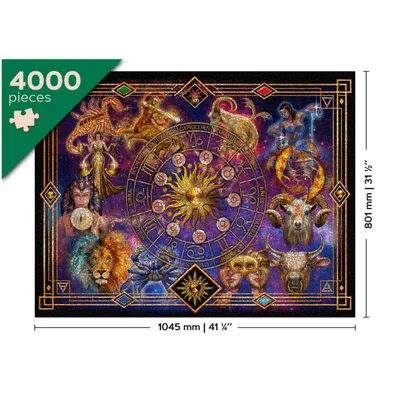 Produktbild von WOODEN CITY Holzpuzzle Zickzack 4000 Teile