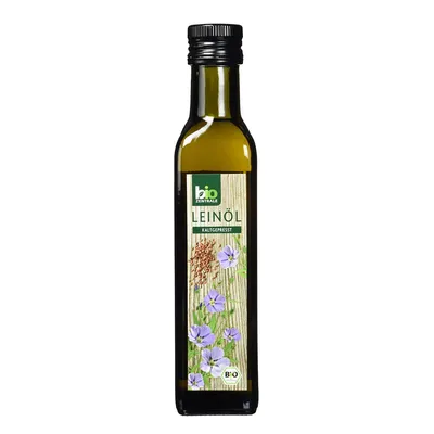 Produktbild von Zentrale Leinöl kaltgepresst aus ökologischer Landwirtschaft 250ml