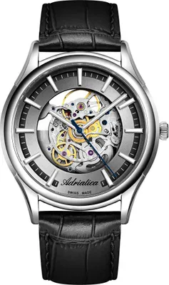 Produktbild von Adriatica Herrenuhr Adriatica Automatic Skeleton SET Herrenuhr Adriatica-A8328.5217SA