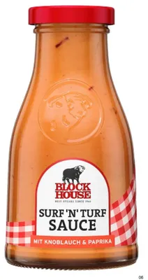 Produktbild von BLOCK HOUSE Surf´n´Turf Sauce, 240ml