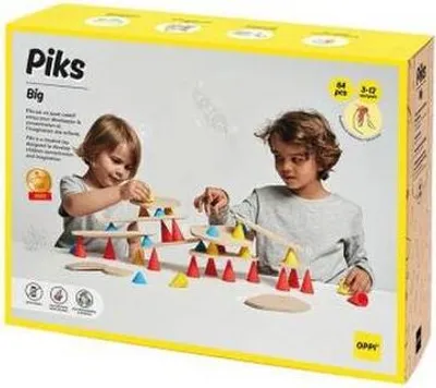 Produktbild von OPPI TOYS - Piks Stapelspielzeug Set big