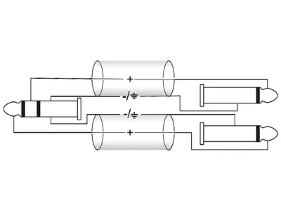 Image de OMNITRONIC Adapterkabel 3,5 Klinke/2xKlinke 6m sw (30225156)