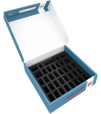 Obrázok produktu pre Úložná krabica LBBG075 pre 72 figúrok s podstavcami 25 mm