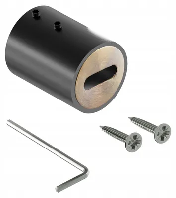 Produktbild von Artest SMART Kleiderstangenhalterung fi 25mm Mattschwarz