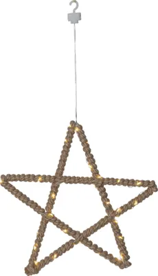 Produktbild von Star Trading LED-Lichterkette "Jutta", 10-tlg., Juteseil