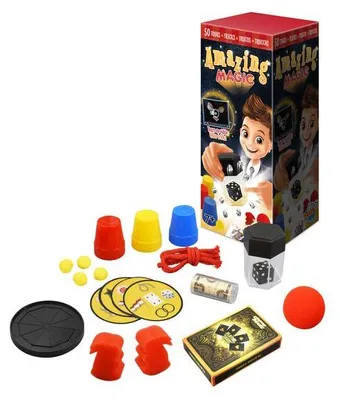 Produktbild von Buki Magie Spielzeug Zauberkasten 50 Tricks für Kinder Magie