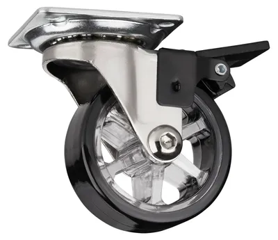 Produktbild von SOTECH Möbelrolle RAPID Ø 50 mm schwarz – mit Bremse
