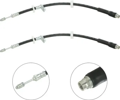 Produktbild von RIDEX 83B0899 Bremsschlauch Vorne für CITROËN JUMPY Kasten für FIAT Scudo (270, 272) Scudo Kastenwagen (270, 272) passend für PEUGEOT EXPERT Kasten